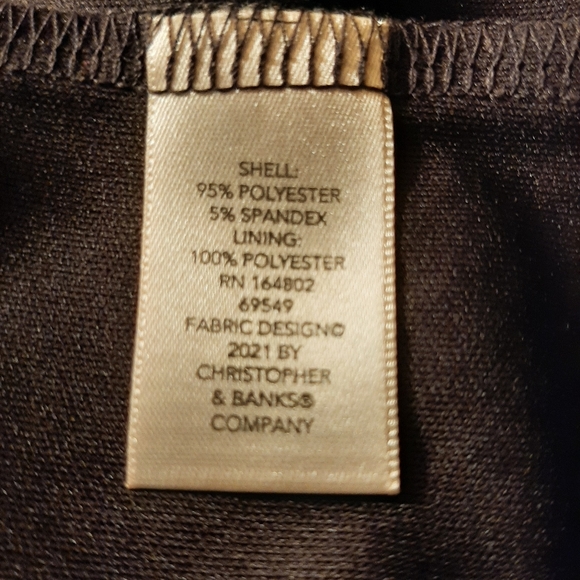 CJ Banks Smocking Top Size 1X - Picture 14 of 15